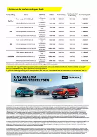 Opel akciós újság | Corsa Oldal 2