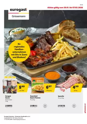 Eurogast Grissemann Flugblatt