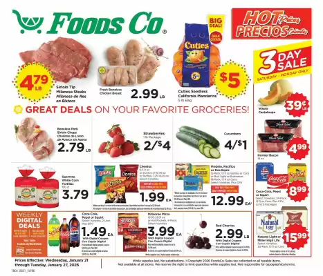 Foods Co weekly ad (valid until 27-01)