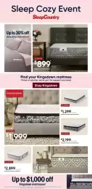 Sleep Country flyer Page 1