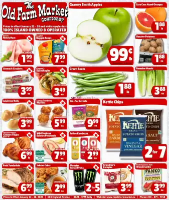 The Old Farm Market flyer (valid until 28-01)