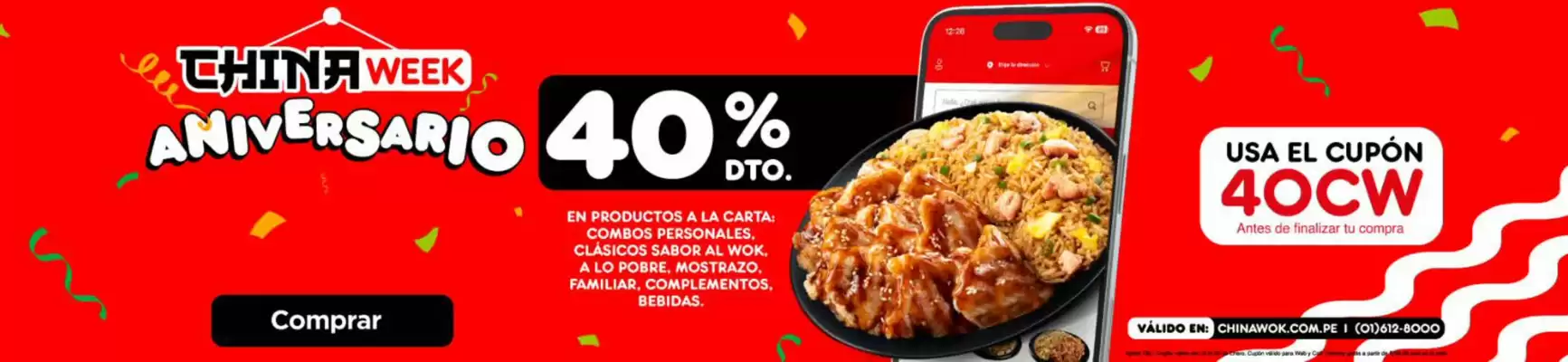 Catálogo China Wok (válido hasta 25-01)