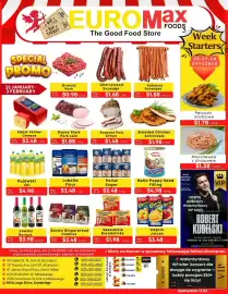 EuroMax Foods flyer Page 1