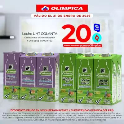 Catálogo Olímpica (válido hasta 21-01)