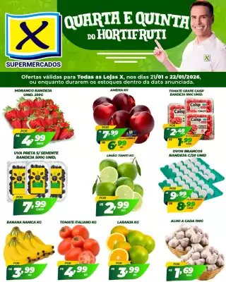 Folheto X Supermercados (válido até 22-01)
