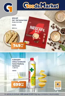 Goods Market akciós újság (érvényes eddig: 31-01)