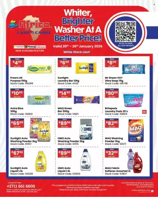 Africa Cash and Carry catalogue (valid until 26-01)