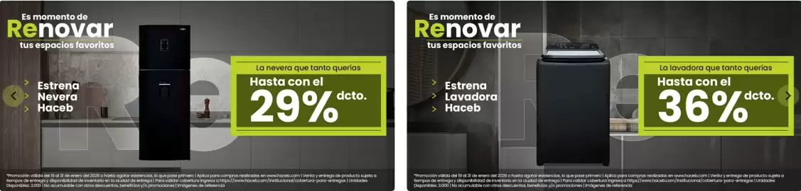 Catálogo Haceb Página 1