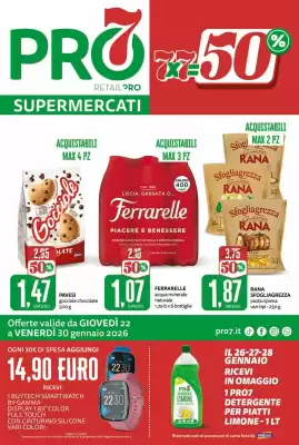Volantino Superstore Pam (valido fino al 30-01)