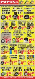 Pupo's Food Market flyer week 4 Page 1