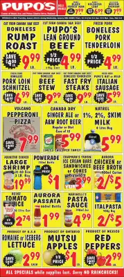 Pupo's Food Market flyer (valid until 28-01)