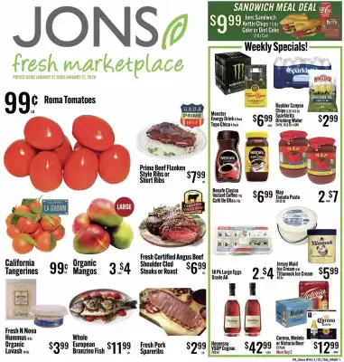 Jons International weekly ad (valid until 27-01)