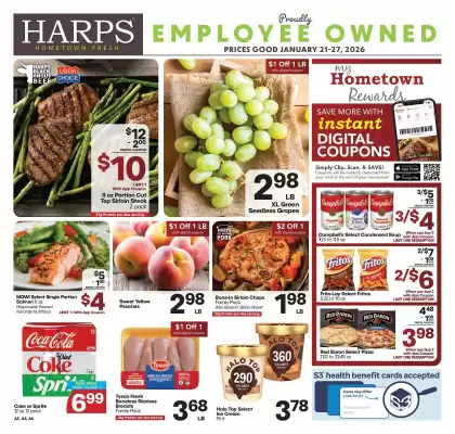 Harp's Market weekly ad (valid until 27-01)