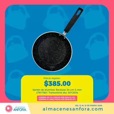 Catálogo Almacenes Anfora (válido hasta 31-01)