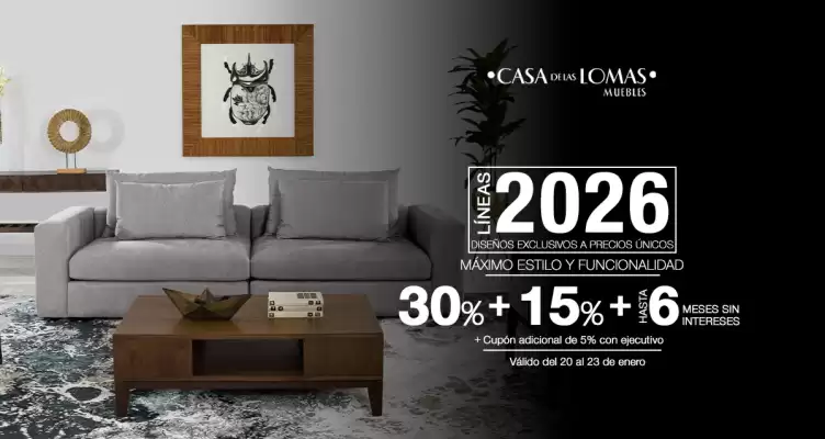 Catálogo Casa de las Lomas (válido hasta 23-01)
