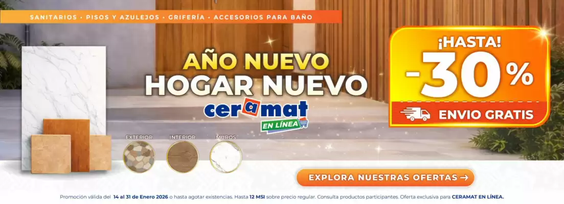 Catálogo Ceramat (válido hasta 31-01)