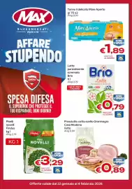 Volantino MAX Supermercati Pagina 1