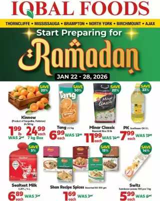 Iqbal Foods flyer (valid until 28-01)