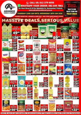 Advance Cash n Carry catalogue (valid until 28-01)