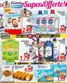 Volantino Il Genio Supermercato settimana 4 Pagina 1