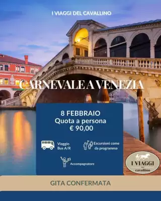 Volantino I Viaggi del Cavallino (valido fino al 8-02)