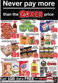 Boxer Superstores catalogue Page 1
