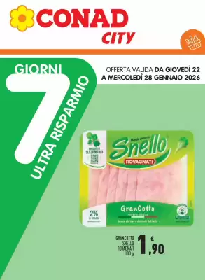 Volantino Conad City (valido fino al 28-01)