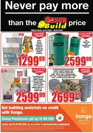 Boxer Build catalogue Page 1