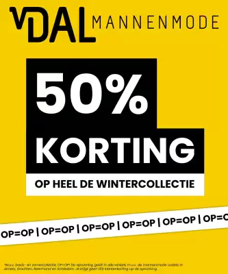 Van Dal Mannenmode folder (geldig t/m 25-02)