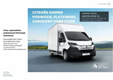 Citroen gazetka | Jumper podwozie, plarforma, zabudowy fabryczne Strona 1