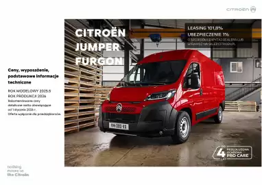 Citroen gazetka | Jumper Furgon Strona 1
