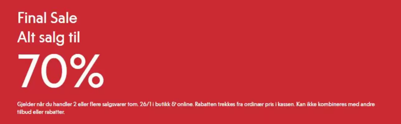 KappAhl kundeavis (gyldig til 26-01)