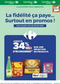 Catalogue Carrefour Contact page 1