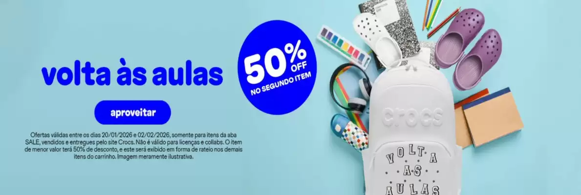 Catálogo Crocs (válido até 2-02)