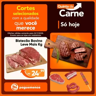 Catálogo Supermercados Pague Menos (válido até 22-01)