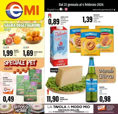 Volantino Emi Supermercati (valido fino al 4-02)