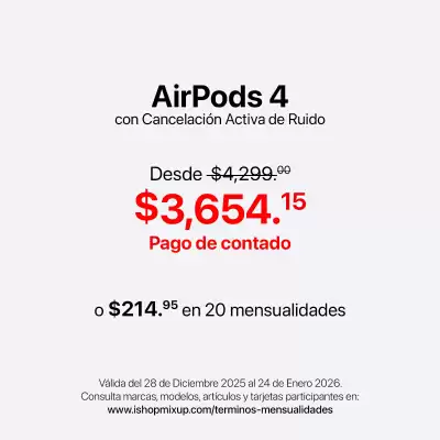 Catálogo iShop Mixup (válido hasta 24-01)