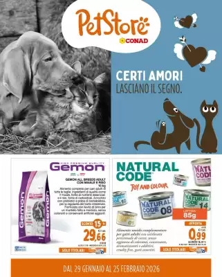 Volantino Pet Store Conad (valido fino al 25-02)