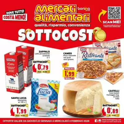 Volantino Mercati Alimentari (valido fino al 4-02)