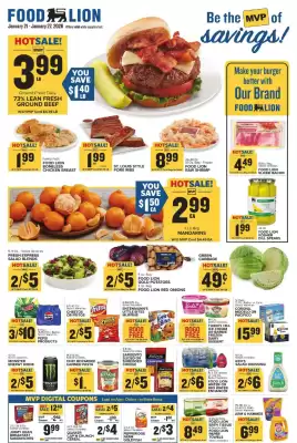 Food Lion weekly ad (valid until 27-01)