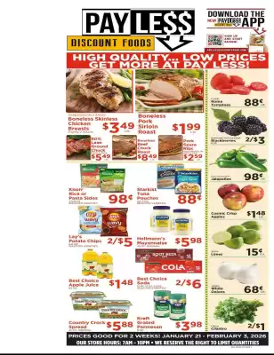 Payless weekly ad (valid until 3-02)