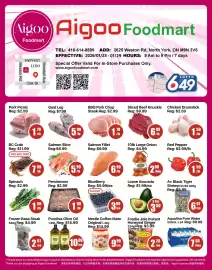 Aigoo Foodmart flyer week 4 Page 1