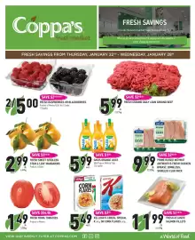 Coppa's Fresh Market flyer week 4 Page 1