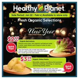 Healthy Planet flyer Page 1