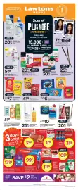 Lawtons Drugs flyer week 4 Page 1