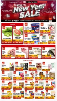 Seafood City Supermarket weekly ad (valid until 28-01)