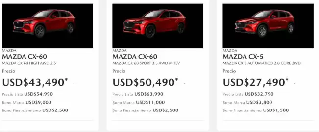 Catálogo Mazda Página 2