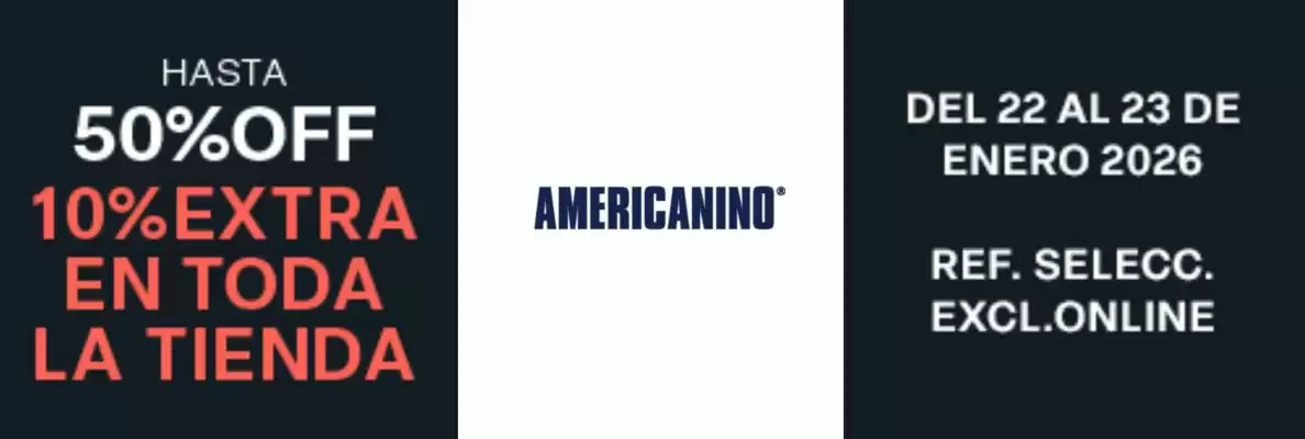 Catálogo Americanino (válido hasta 23-01)