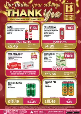 Bestway leaflet (valid until 27-01)