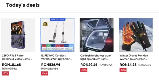 Catalog AliExpress săptămâna 4 Pagină 1